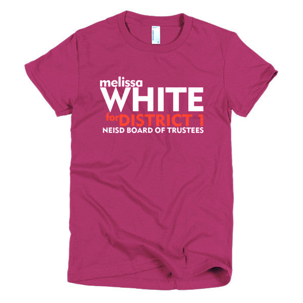 Melissa White COLOR Women's Shirts