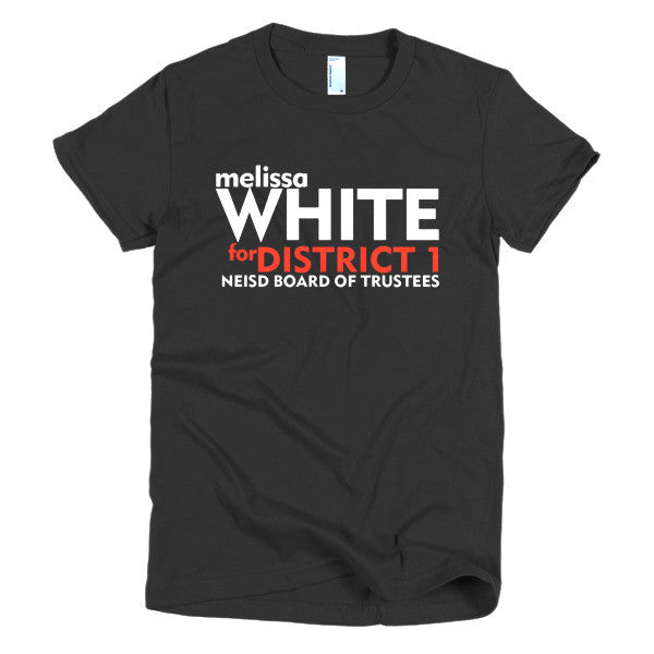 Melissa White COLOR Women's Shirts
