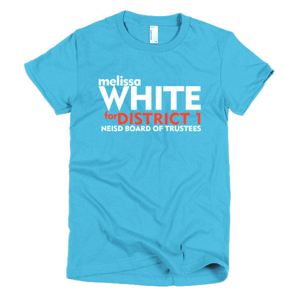 Melissa White COLOR Women's Shirts