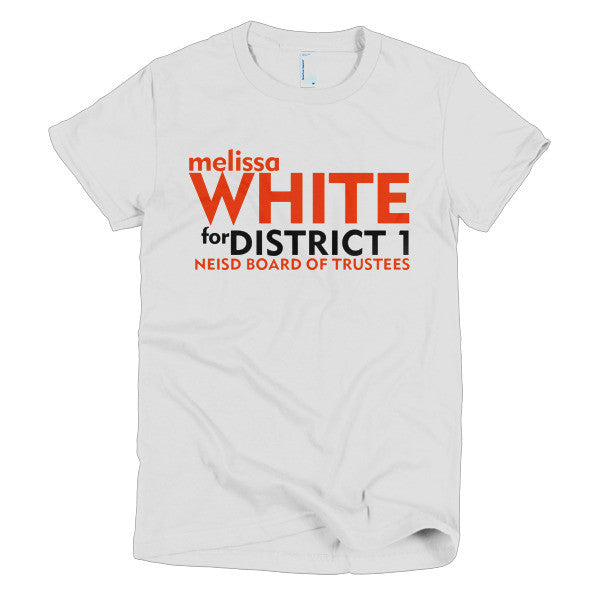 Melissa White Women's White Shirt