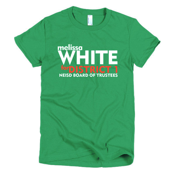 Melissa White COLOR Women's Shirts
