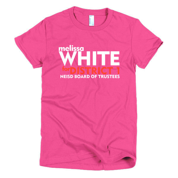 Melissa White COLOR Women's Shirts